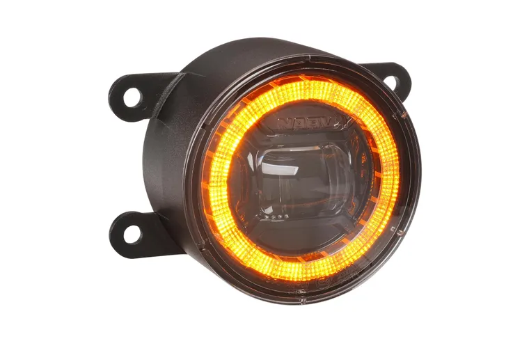 Narva 90mm Fog Lamp with DRL, Position and Indicator (Pair)