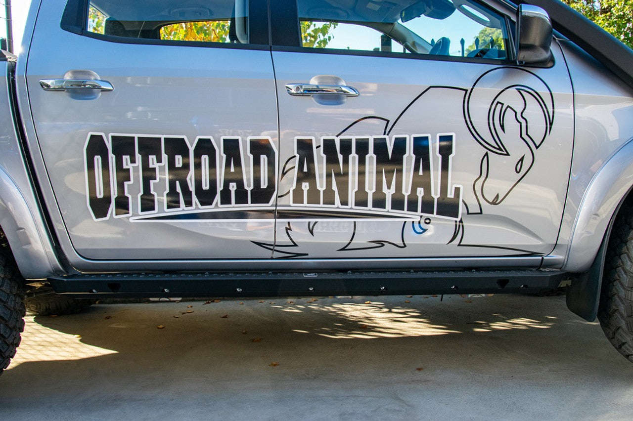 Rock Sliders, Mazda BT50 MY21, Dual cab 2020 on