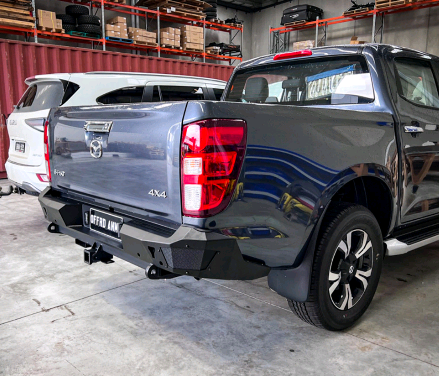 Rear Bumper and Tow Bar, Mazda BT50 MY21- 2021 on
