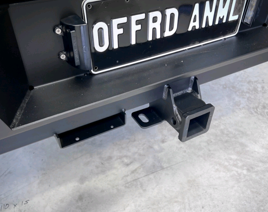 Rear Bumper and Tow Bar, Mazda BT50 MY21- 2021 on