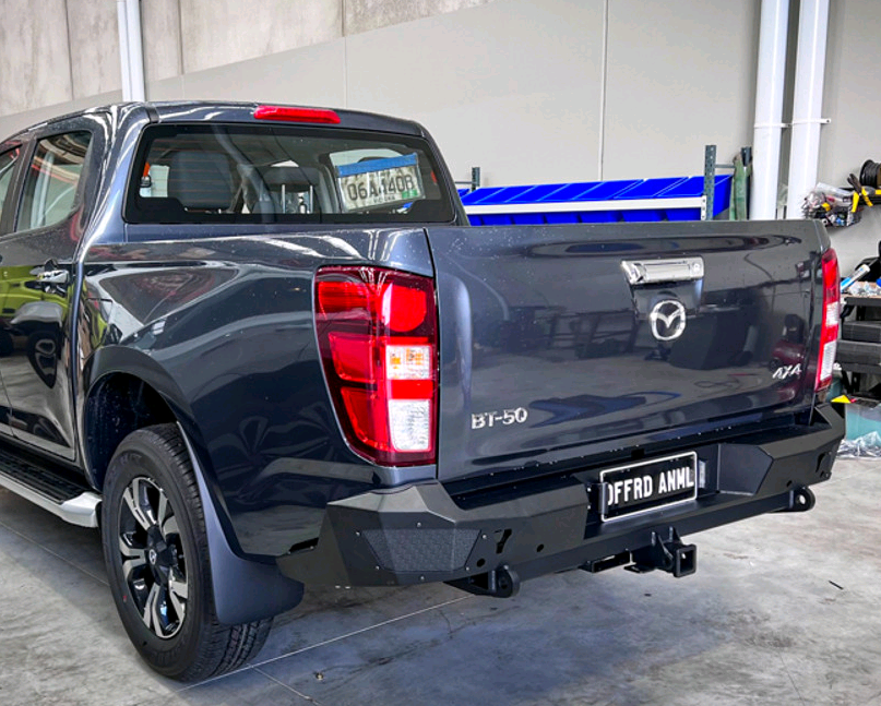 Rear Bumper and Tow Bar, Mazda BT50 MY21- 2021 on