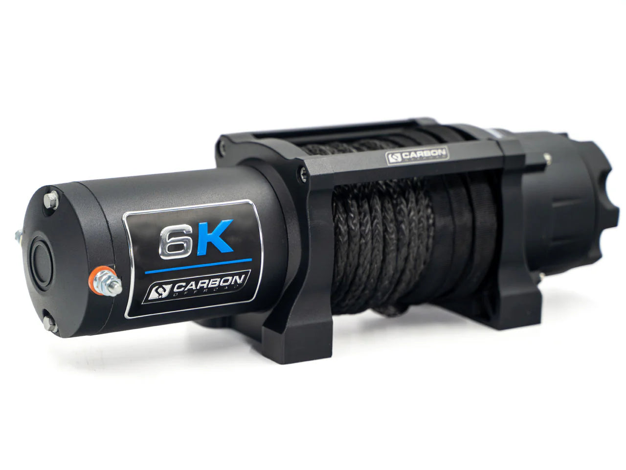 Carbon Offroad 6000lb ATV Small 4X4 Winch