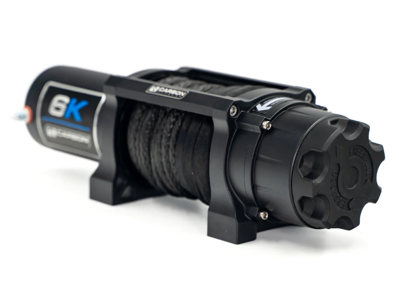 Carbon Offroad 6000lb ATV Small 4X4 Winch
