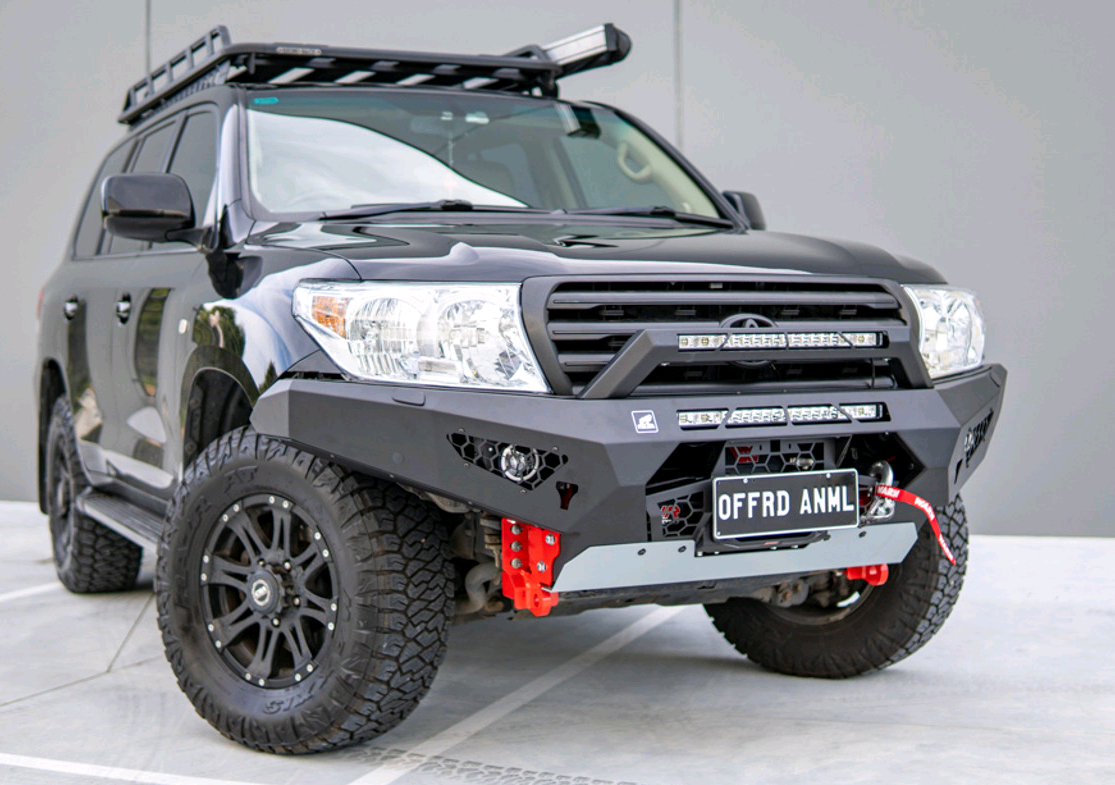 Predator Bull bar, Suitable for Toyota Land Cruiser 200 Series, 2008 (MY08) to 2014