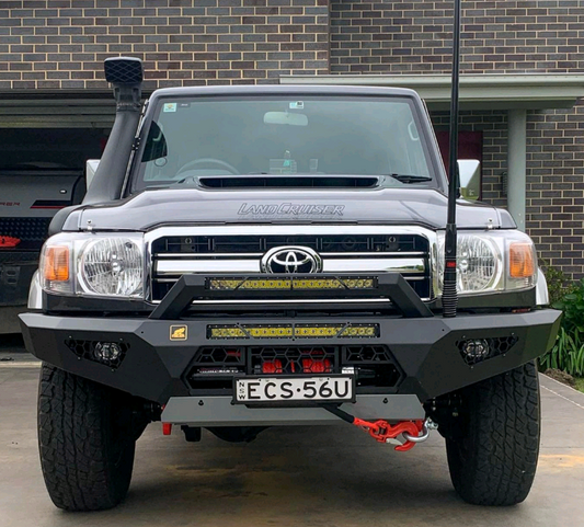 Predator Bull bar, Suitable for Single cab Toyota Land Cruiser 79 Series, 2017-2023