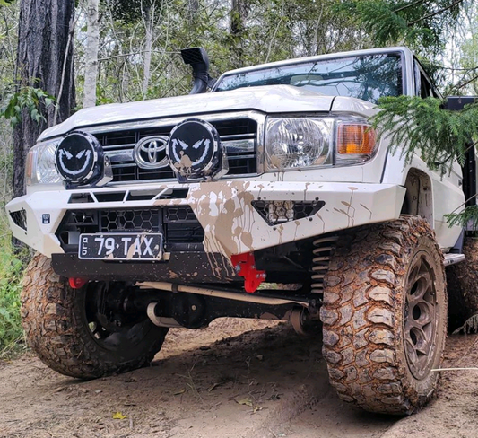 Predator Bull bar, Suitable for Toyota Land Cruiser 76, 78, 79 Series, 2007-2023