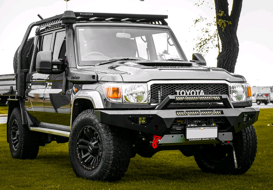 Predator Bull bar, Suitable for Single cab Toyota Land Cruiser 79 Series, 2017-2023