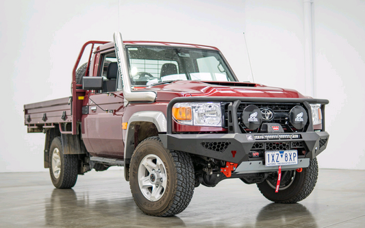 Toro Bull bar, Suitable for Single cab Toyota Land Cruiser 79 Series, 2017-2023