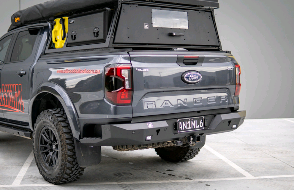 Rear Protection Bumper, Ford Ranger RA (Next Gen) 2022 on – Offroad ...