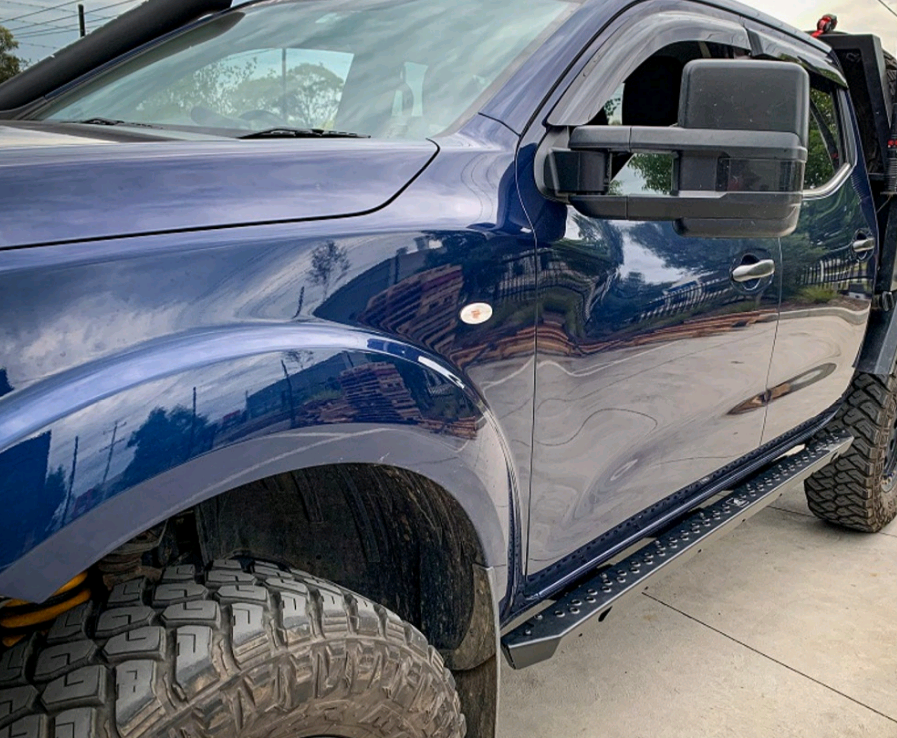 Rock Sliders, Nissan Navara NP300 Dual cab 2015-2023