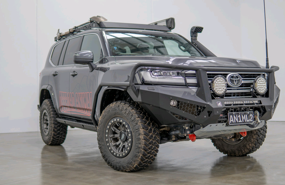 Brush Rails to suit LC300 Toyota Landcruiser