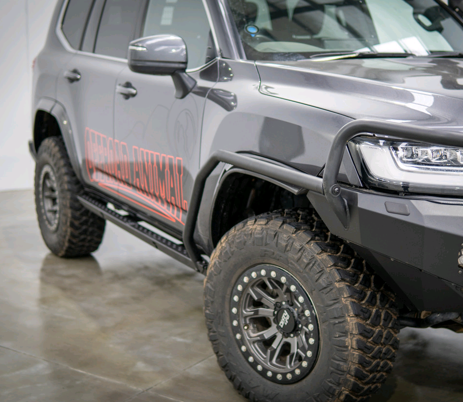 Brush Rails to suit LC300 Toyota Landcruiser