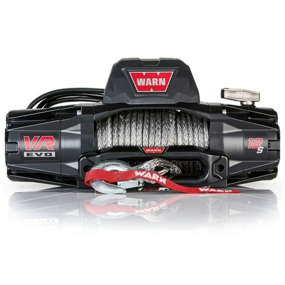 WARN VR EVO 12-S 12,000lbs Electric 12V DC Winch 103255 Synthetic Rope